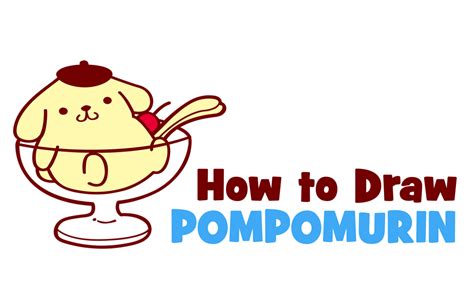 Pompomurin How To Draw Step By Step Drawing Tutorials