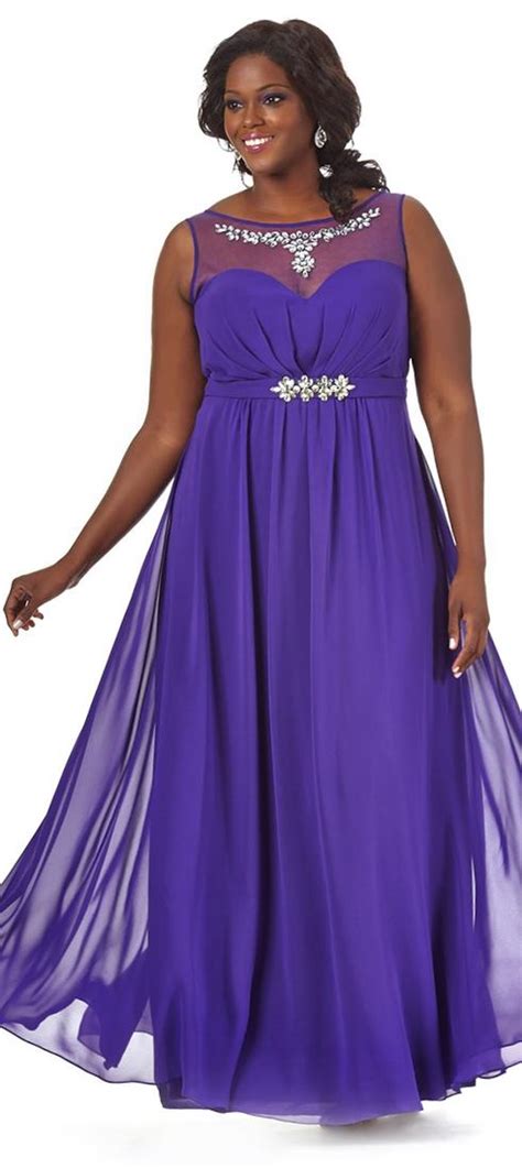 Plus Size Purple Formal Dresses Pluslook Eu Collection