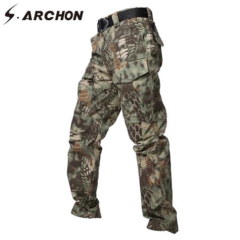 S ARCHON Pantalon De Camouflage Militaire Tactique Pour Homme