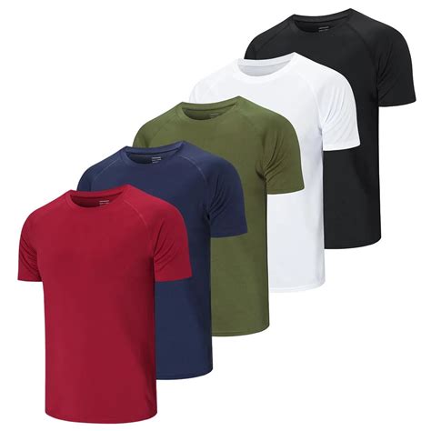 Trailblazer™ Tech Mens Quick Dry Shirts 5 Pack Military Mental Endurance