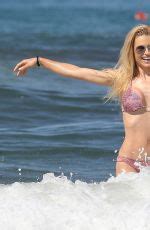 MICHELLE HUNZIKER In Bikini On Vacation In Forte Dei Marni 06 26 2016
