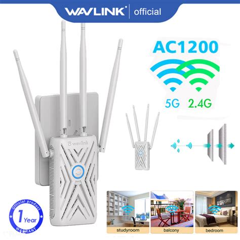 Wavlink AC1200 Dual Band Wireless Range Extender Dual Band 5GHz