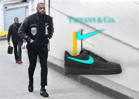 LeBron James Rockin Nike X Tiffany Co AF1 Before The Game WHATS ON