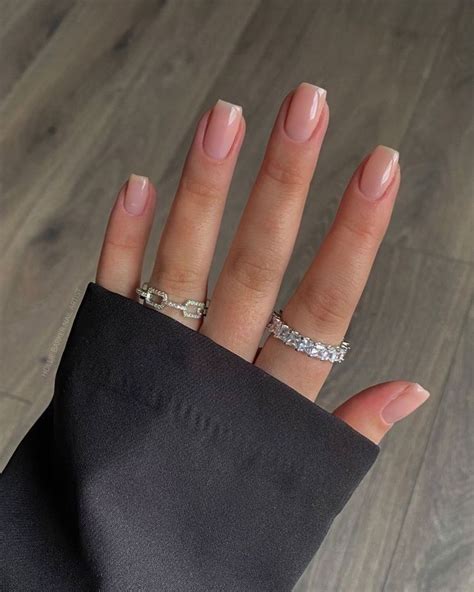 Frensh Nails Work Nails Chic Nails Classy Nails Nude Nails Swag Nails Hair And Nails