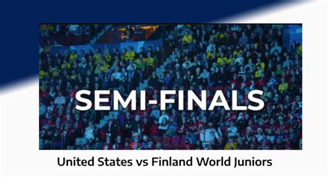 USA Vs. Finland live stream in US: where to watch World Juniors ...