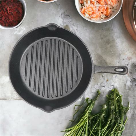 Jual Panci Wajan Cast Iron Grill 15 Cm Penggorengan Baja Besi Cor