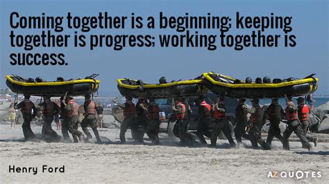 Henry Ford Working Together Quote - Suki Zandra