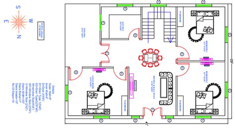 1200 Sq Ft 2 Story House Plan And Design With Different Color Options