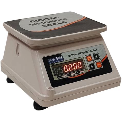 Blue Star Digital Table Top Scale ABS Small Size 175x225 Mm Capacity