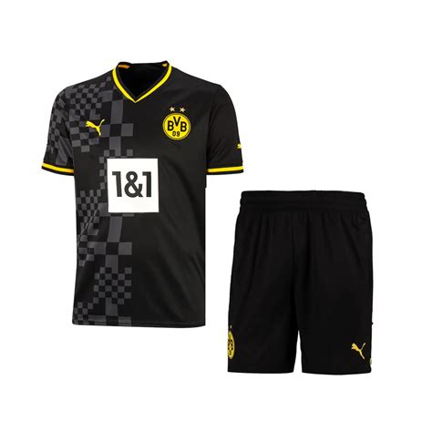 Comprar Camiseta Borussia Dortmund Conjunto Niños Segunda Equipacion