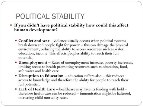 Ppt Political Stability Powerpoint Presentation Free Download Id