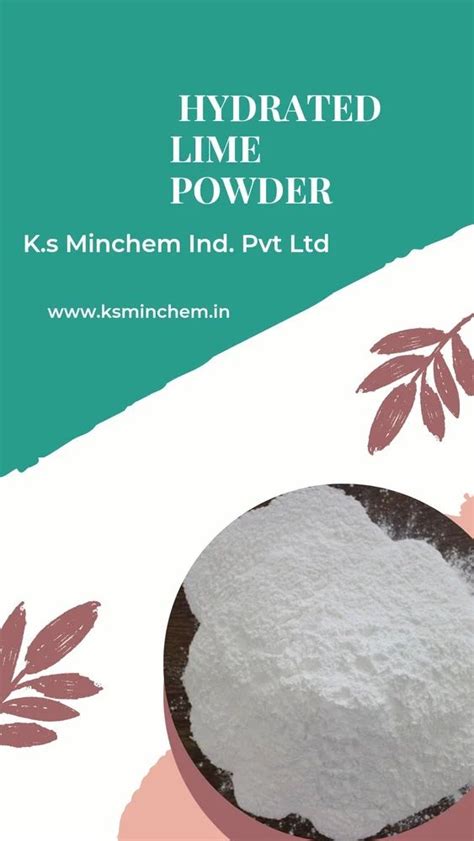 Hydrated Lime Powder At Rs Tonne Calcium Hydroxide Hydrated Lime