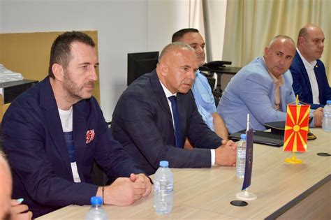 Тасевски во работна посета на РЦ Запад, аеродромот „Св. Апостол Павле ...