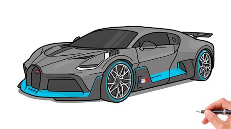 Bugatti Drawing