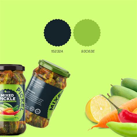 Pickle Label Design Behance