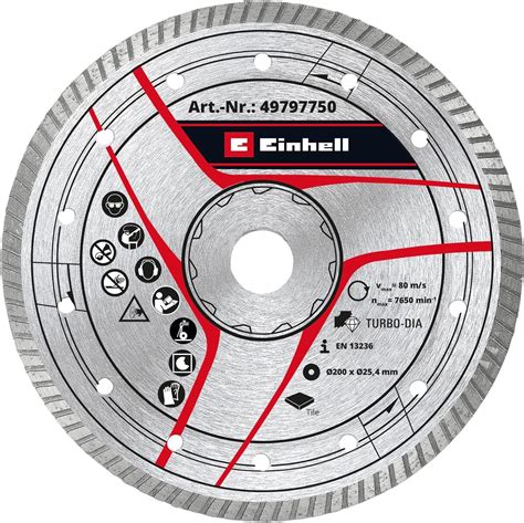 Kwb By Einhell Disque Turbo Diamant X Mm Amazon Fr Bricolage