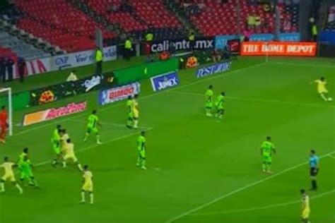 Liga MX 2023 Marcador del América América hace el primer gol del