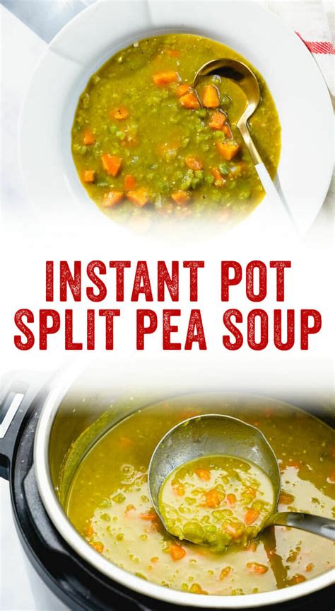 Easy Instant Pot Split Pea Soup A Couple Cooks