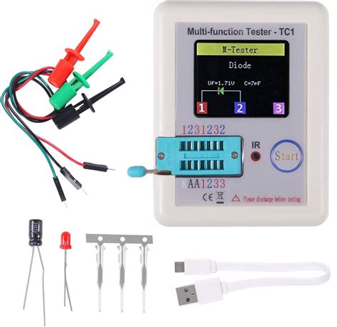 ALMOCN LCR TC1 Multi Function Tester Colorful Display Pocketable