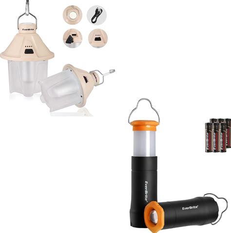 Amazon EverBrite 2 In 1 Mini Lanterns And Flashlights With 3 Modes