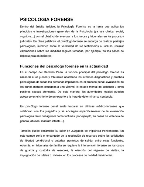 Psicologia Forense Psiquiatria Forense Y Huesos Craneales Psicologia Forense Dentro Del