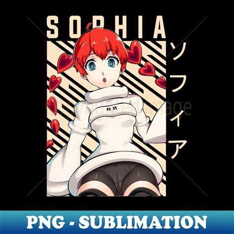 Sophia Persona 5 Retro Png Sublimation Digital Download Inspire