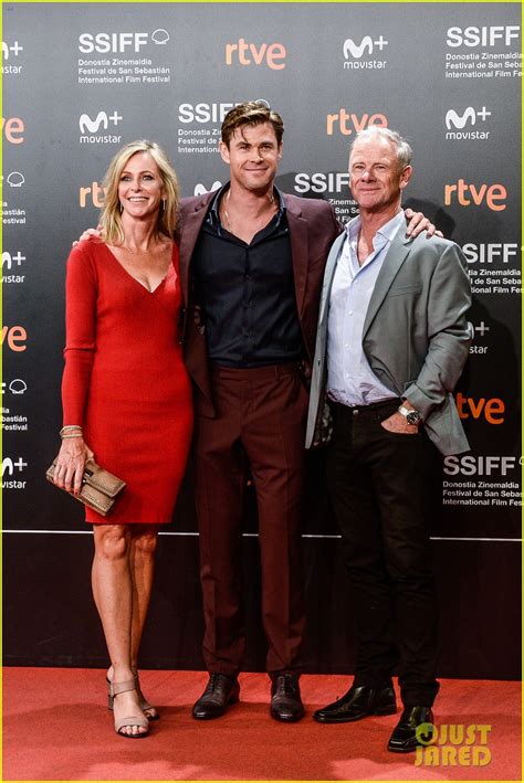 Chris Hemsworth's Parents Join Him at 'El Royale' Spain Premiere ...