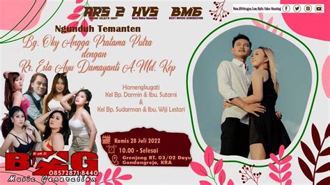 Live Stream Wedding Angga Ayu OM BMG MUSIC ARS AUDIO JILID 2 Mr