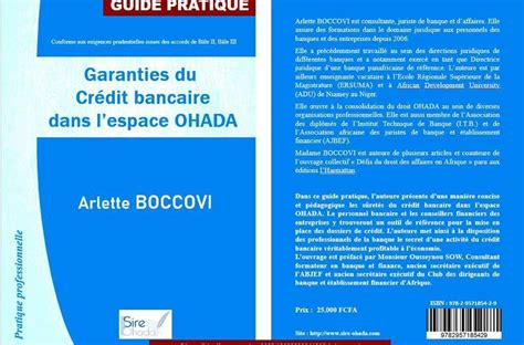 Guide pratique des garanties du crédit bancaire dans l espace OHADA