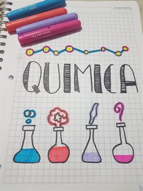 Pin De Joselyn Fernanda En Caratula Portadas Para Quimica Portada De