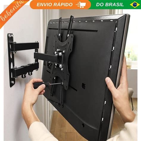 Suporte Articulado De Parede Para TVs 32 55 Shopee Brasil