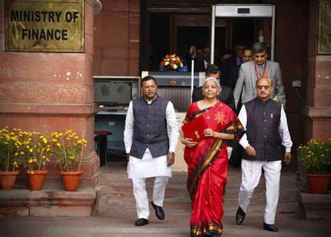 indias finance minister announces  clean energy funds  morning sun