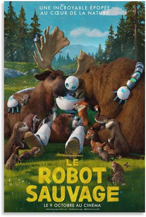 Amazon The Wild Robot 2024 Movie Posters 13 Print Photo Art