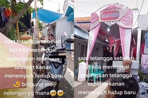 Viral Tenda Pernikahan Dan Tenda Orang Meninggal Blokir Jalan Warga