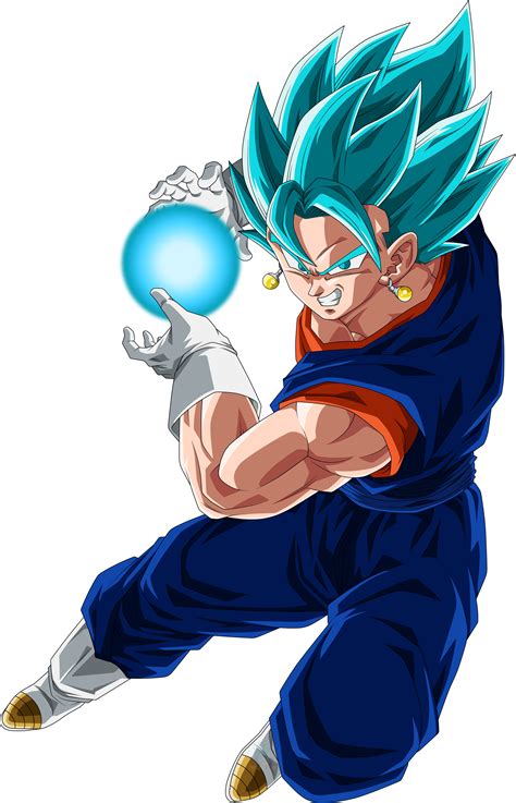 Vegetto Ssj Blue Anime Dragon Ball Goku Dragon Ball Super Manga