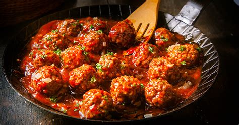 Recette Boulettes De Boeuf Hach La Sauce Tomate