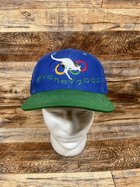 Very Rare Vintage Sample Hat Sydney 2000 Olympics Sna Gem