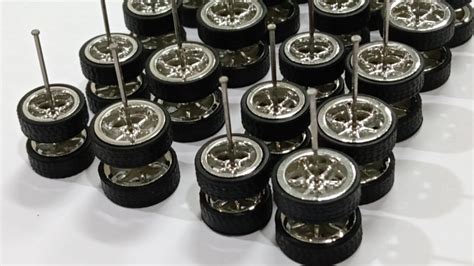 Hot Wheels Rodas C Pneus Borracha Para Customiza O Raios Mercadolivre