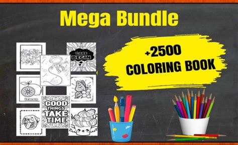 provide  printable coloring pages kdp mega bundle  kids