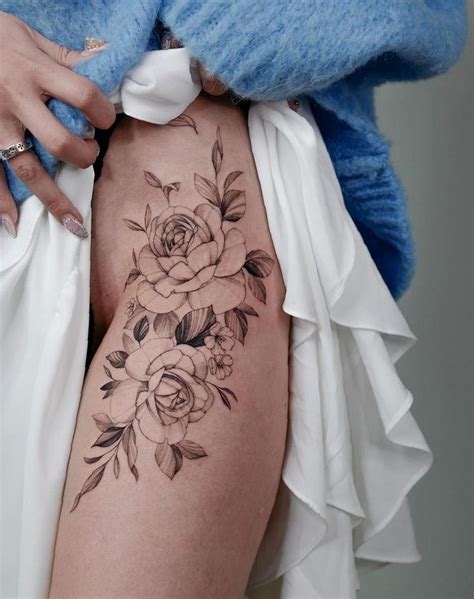 Best Leg Tattoo Idea Images for Women - SooShell | Leg tattoos women, Hip tattoos women, Front ...