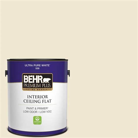 BEHR PREMIUM PLUS 1 Gal BWC 09 Atlantis Pearl Ceiling Flat Interior