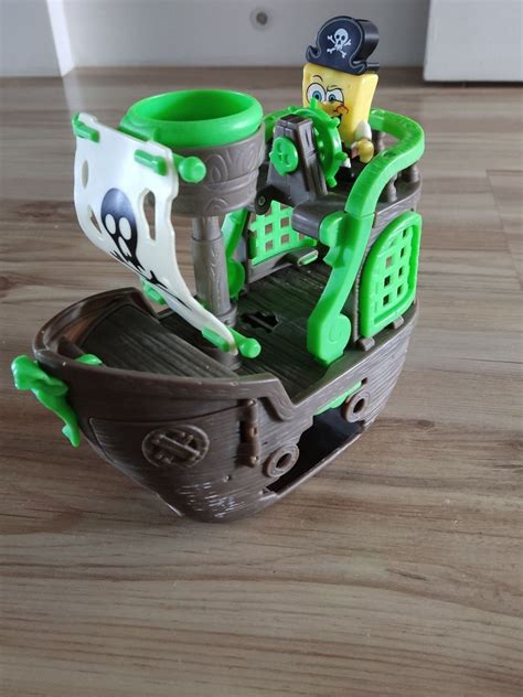 Navio Pirata Do Bob Esponja Brinquedo Fisher Price Usado 81188680