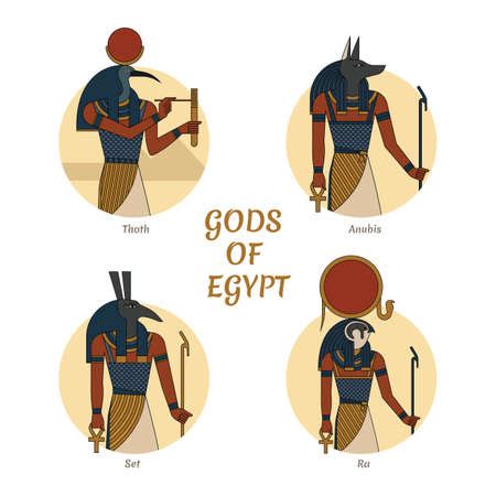 Vector of Illustration of the gods and - ID:156911950 - Royalty Free Image - Stocklib