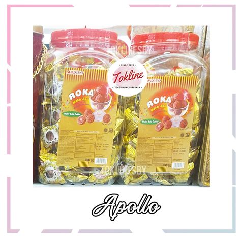 Jual Apollo Roka Wafer Ball Toples 480gr Shopee Indonesia