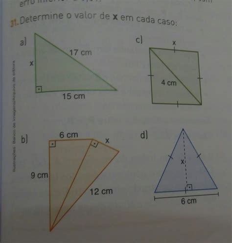 Em Cada Caso Determine O Valor De X Edulearn