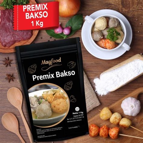 Jual Tepung Magfood Premix Bakso 1 Kg Shopee Indonesia