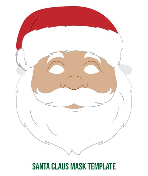 Printable Santa Craft Template