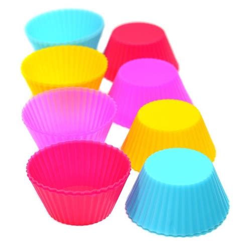 July Sky Silicone Cupcake Liners Non Stick Reusable Silicone Baking