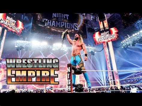 How To Make Seth Rollins WWE Night Of Champions May 27 2023 In