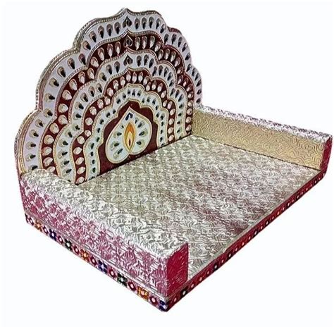 Wooden Meenakari Laddu Gopal Singhasan For Temple At Rs 150 Piece In